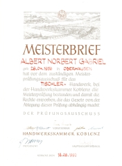 Albert Norbert Gabriel, 1980